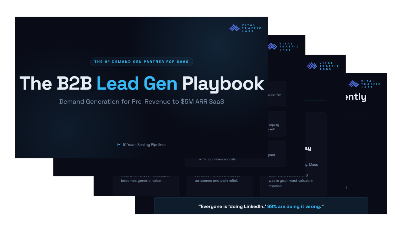 The B2B Lead Generation Playbook
